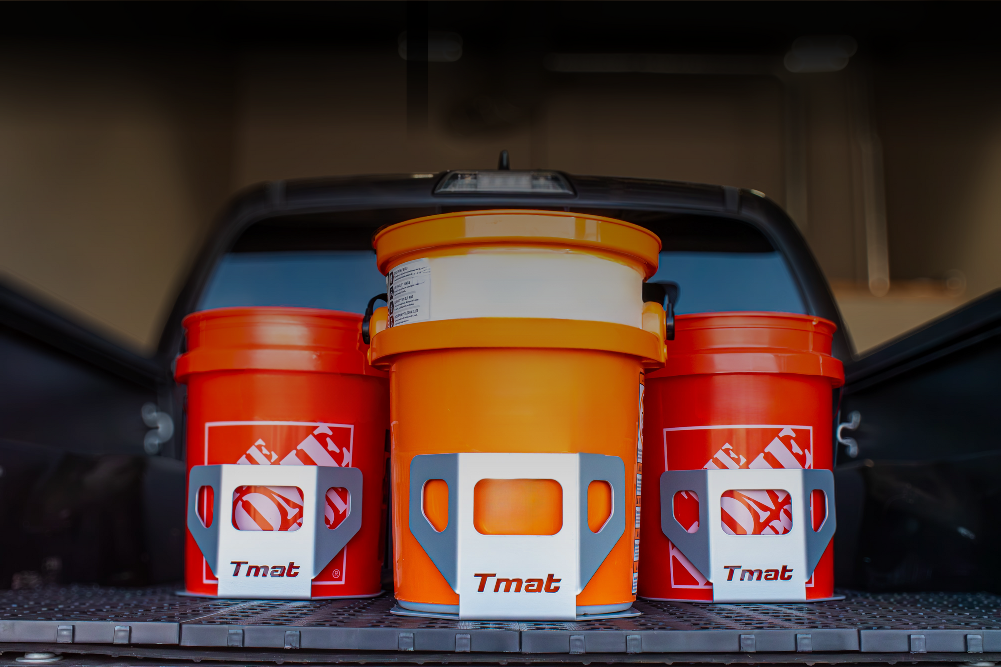 Complete Your truck Bed Setup with Tmat's 5-Gallon Bucket Holder
