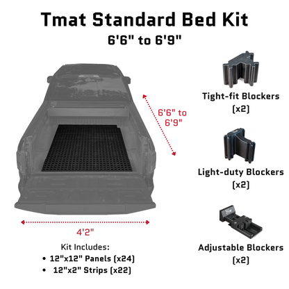 Tmat Truck Bed Organizer Slide Out Mat | Chevrolet Silverado 2500/3500 HD Standard Bed